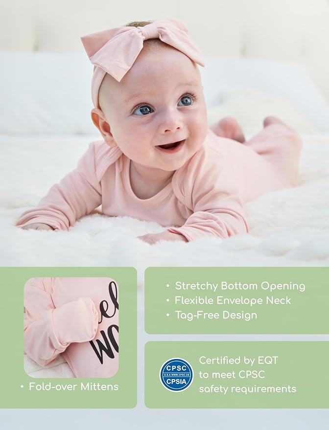 PATPAT Baby Sleeper Gown with Bamboo Viscose - Image 3