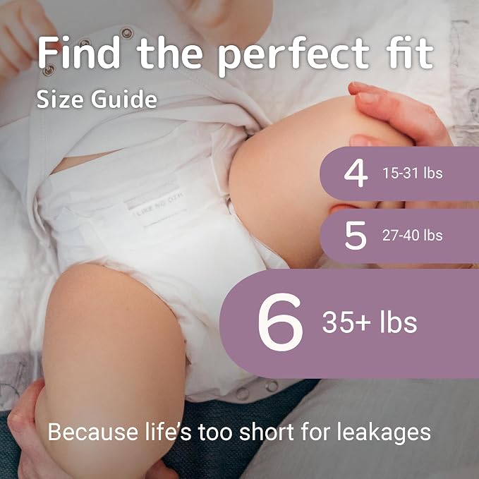 Bambo Nature Hypoallergenic Dream Baby Diapers, Premium Eco-Labeled Sustainable - Image 7