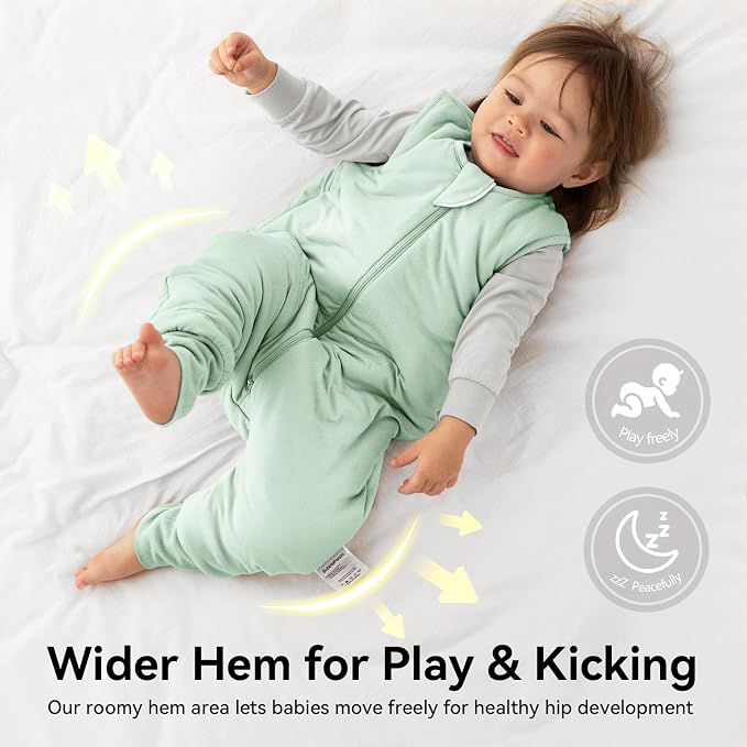 Rayon Made From Bamboo Sleep Sack 6-12 Months 0.5 Tog Ultra Soft Summer Toddler - Image 5