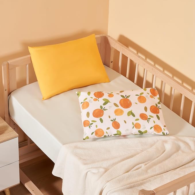 TILLYOU Toddler Pillowcases 13 x 18 Travel Pillow Case 2 Pack, Kids Pillowcases - Image 6