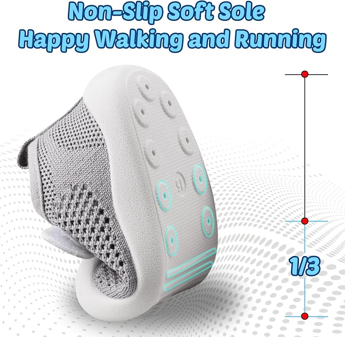 Baby Walking Shoes Toddler Girl Boy Soft Sole Breathable Cotton Canvas Shoes - Image 4