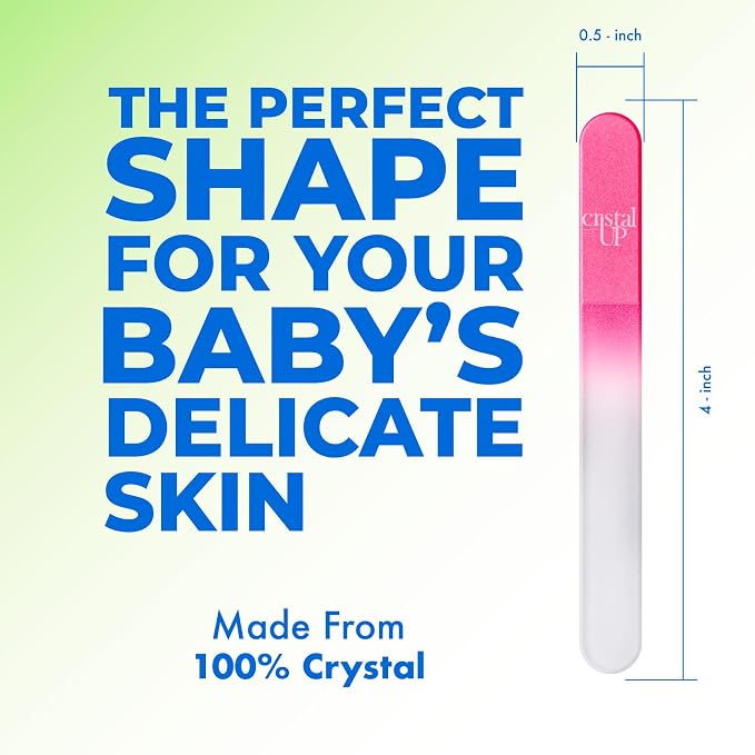 Crystal Baby Nail File 2 in, Gentle and Safe - Image 7