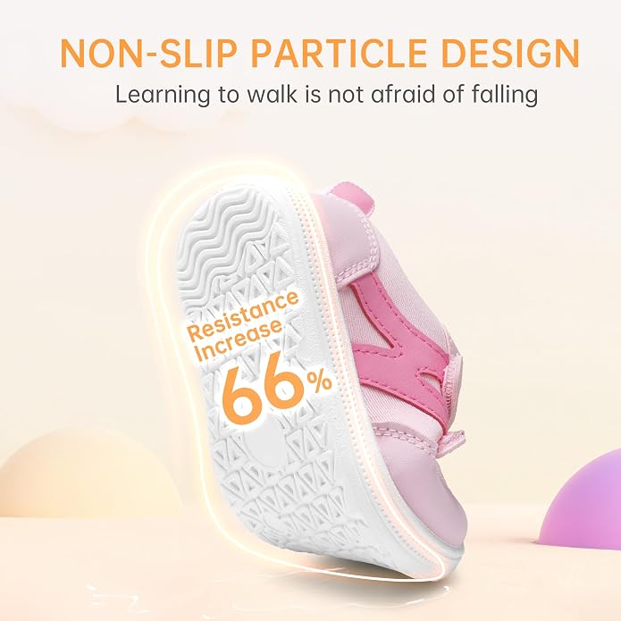 Baby Boys Girls Breathable First Walking Shoes Infant Lightweight Soft Shoe 6 - Image 7