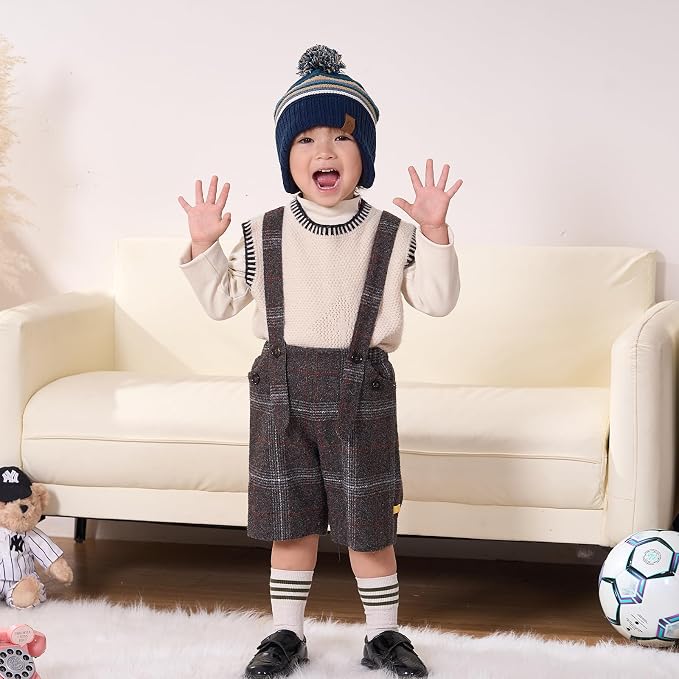 Moon Kitty Baby Boys Hats Toddler Beanies - Image 2