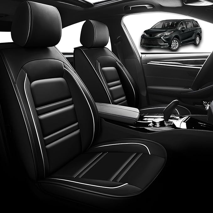 Seat Cover for Toyota Sienna 2004-2025 | Car Seat Covers Front Seats, - Image 2