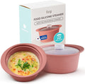 40oz Platinum Silicone Microwave Steamer Pot by FIRGI-FirstGift