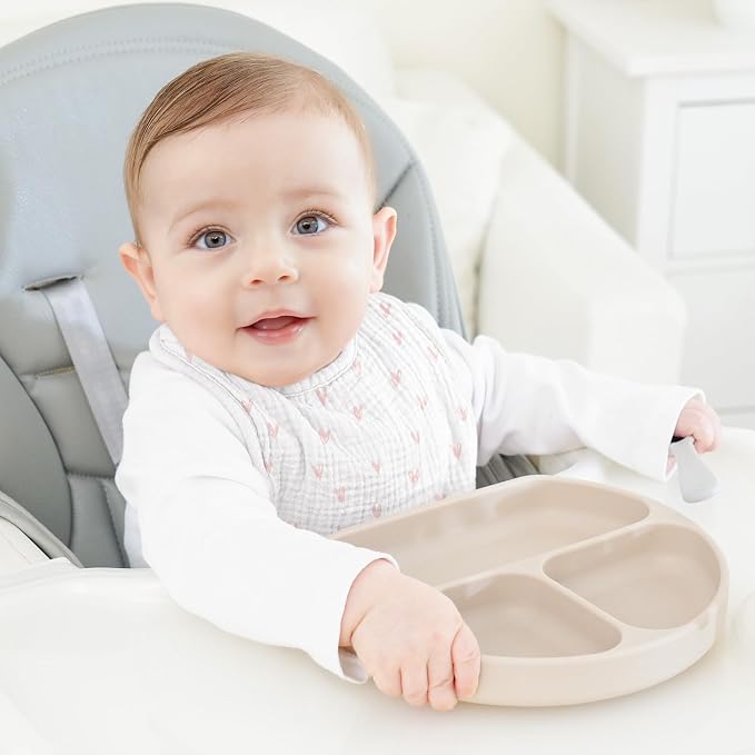 100% Cotton Muslin Baby Bibs 10-Pack Baby Drool Bibs - Image 3