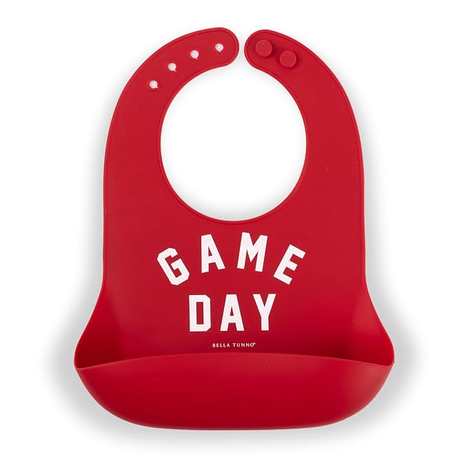 Baby Bib for Eating by Bella Tunno, Waterproof Silicone Bib by BellaTunno