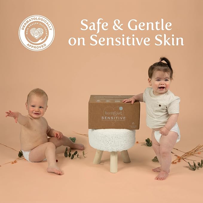 Earth & Eden Sensitive | Eco-Conscious & Hypoallergenic Diapers | Size 3 | 222 - Image 4