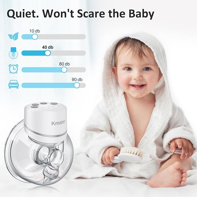 Wearable Breast Pump, Hands Free Breast Pump, Portable Electric Pump - Image 3