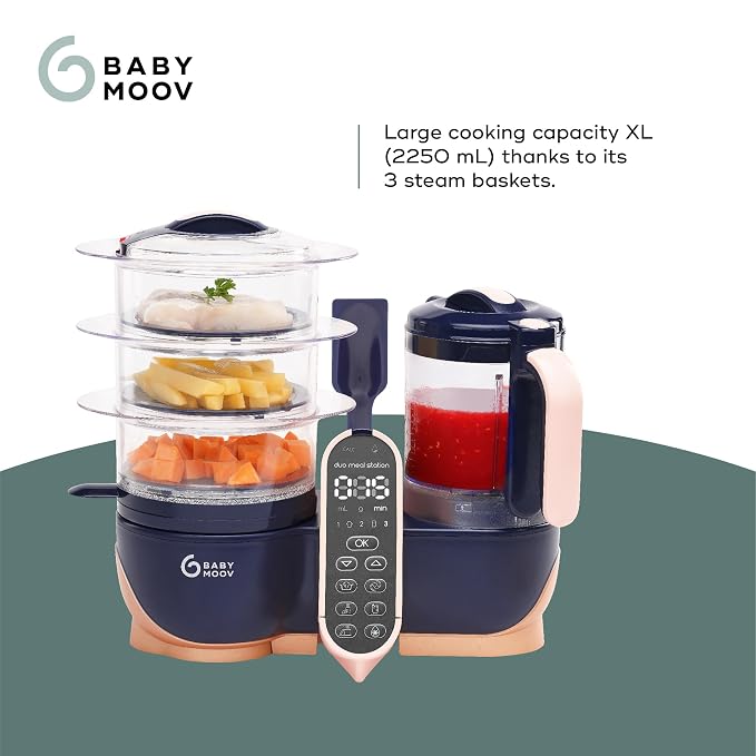Babymoov Duo Meal Station XL, 6 in 1 Food Processor - Image 3