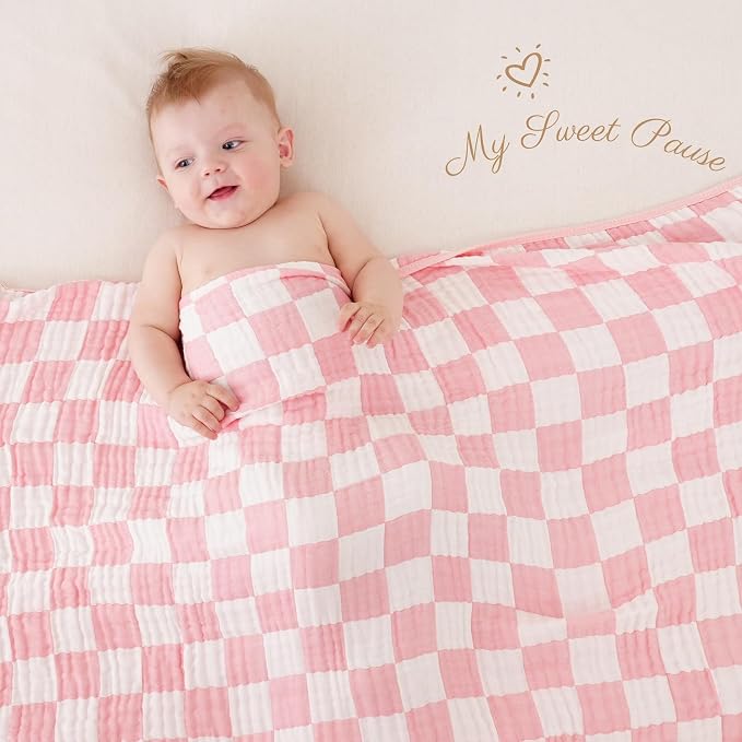 Ultra-Soft Muslin Baby Blanket - Image 2