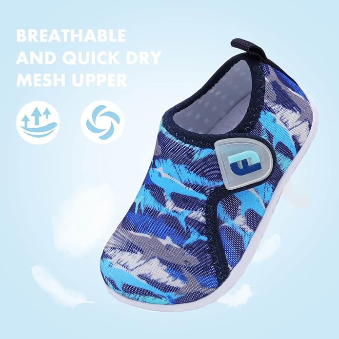 JOINFREE Baby Toddler Water Shoes Boys Girls Sandals Barefoot Kids Breathable - Image 3