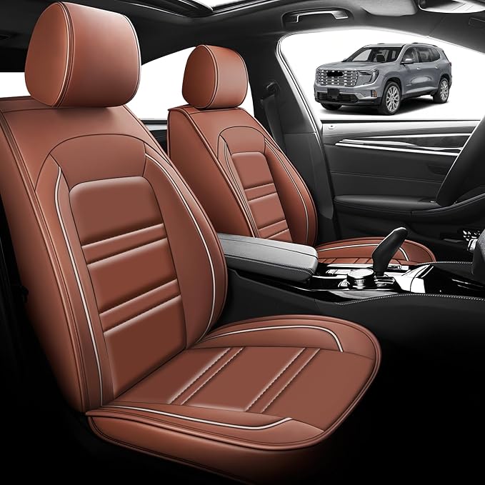 Seat Cover for gmc Acadia 2016-2025 | Car Seat Covers Front Seats, Waterproof - Image 2