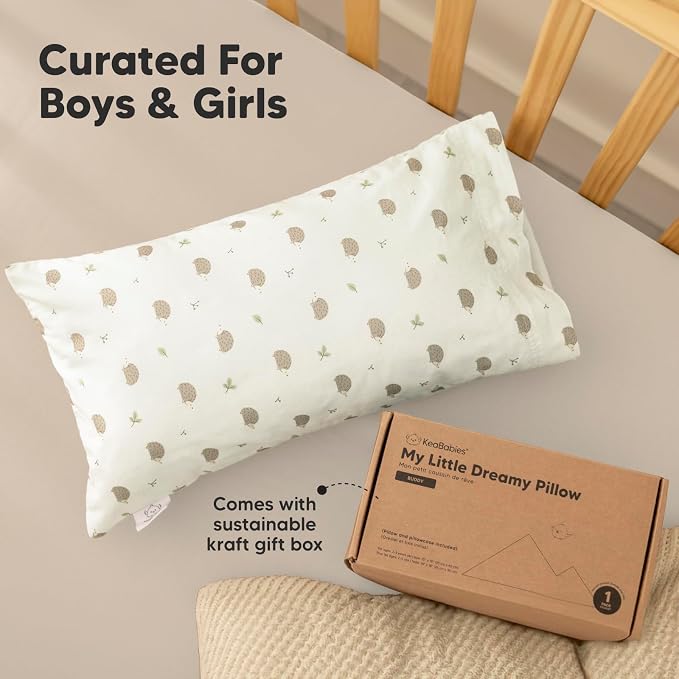 Toddler Pillow with Pillowcase - Image 9