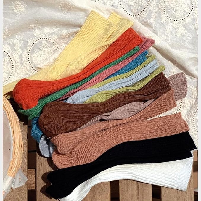 Toddler Socks Unisex Baby Baby Crew Cotton Cuff Socks - Image 3