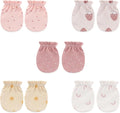 5 Pairs Baby Not Scratch Mittens 0-6 Months New Born Boy Girl Gloves Cute by falianni