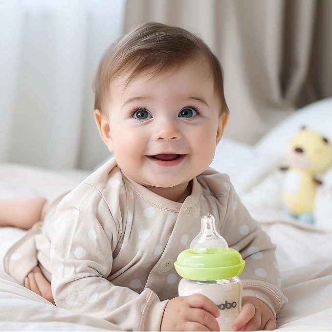 YOHKOH Natural Glass Baby Bottle - Image 2