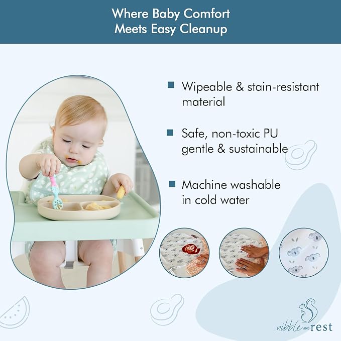 Nibble and Rest Highchair Insert Cover, Compatible - Image 3