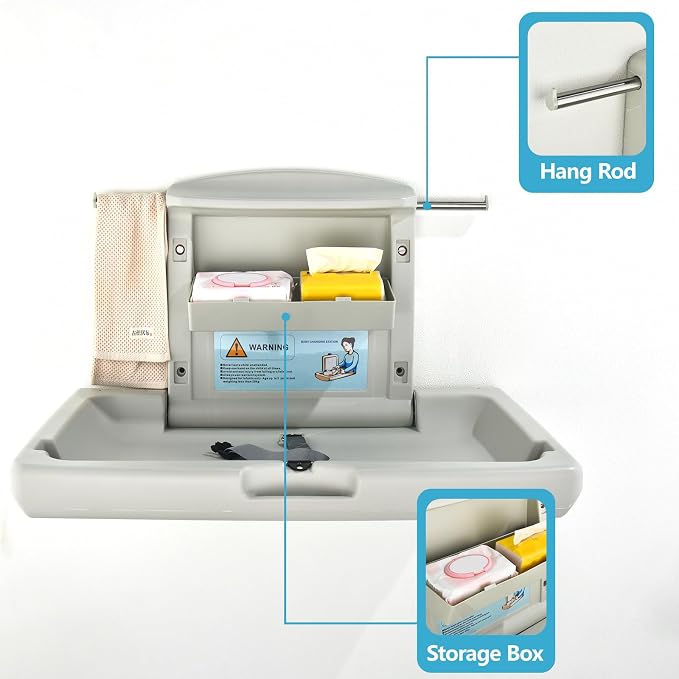 Fold-Down Baby Changing Station - Image 4