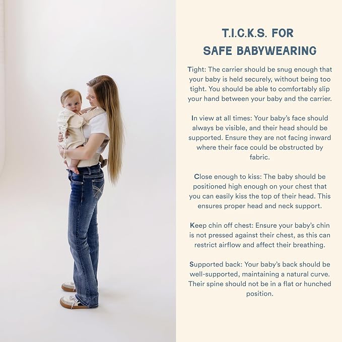 Ava & Oliver Essential Baby Carrier – Ergonomic, Hip-Healthy Soft Structured - Image 3