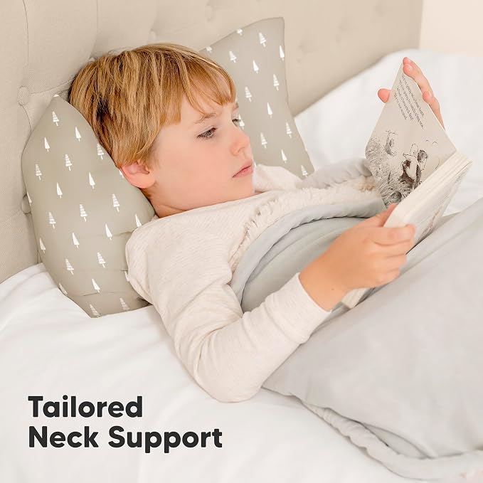 KeaBabies 2-Pack Toddler Pillow 13x18 - Image 5