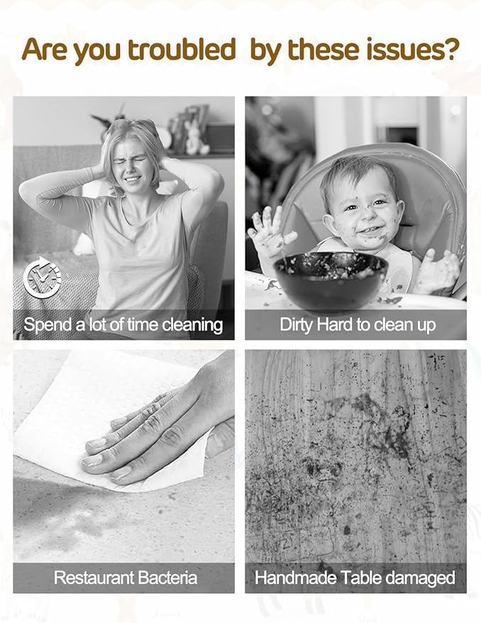 45 Pack Sticky Disposable Placemats - Image 4
