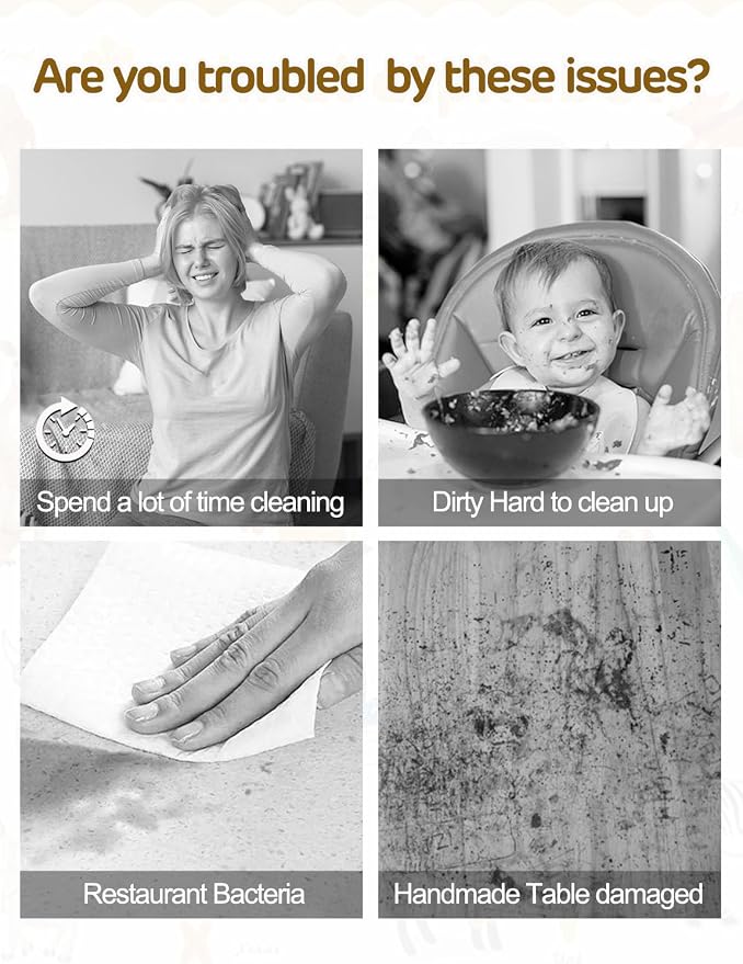 45 Pack Sticky Disposable Placemats - Image 4