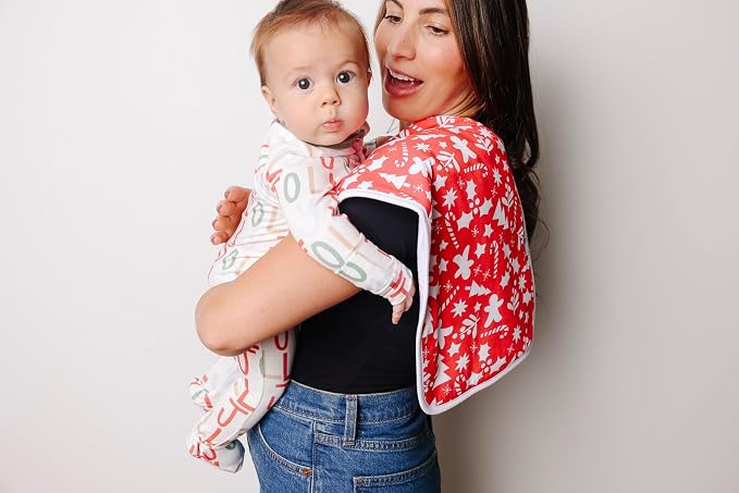 Copper Pearl Baby Burp Cloth Large 21''x10'' Size Premium Absorbent Triple - Image 3