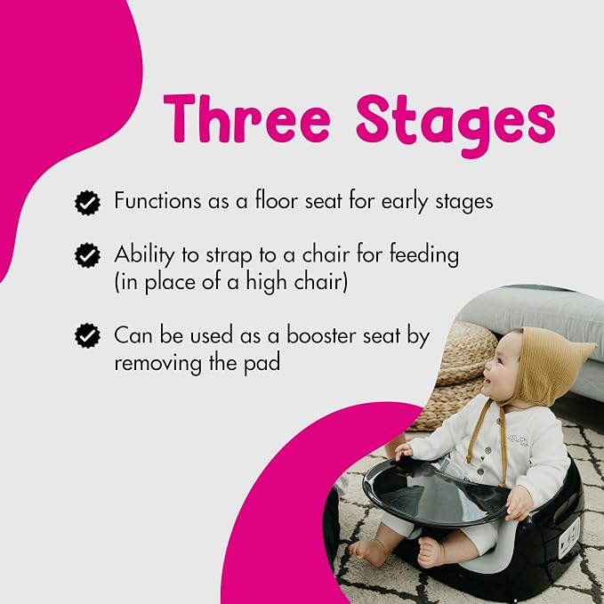 Bumbo 3-in-1 Multi-Seat for 6 to 36 Months, Travel Baby Feeding & Play Floor - Image 5