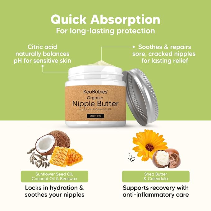 Organic Nipple Butter for Cracked, Relief - Image 9