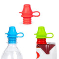 Original Water Bottle Topper for Toddlers – 100% Silicone Sippy Top Spout by KiddiKap