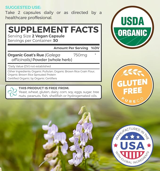USDA Organic Goat's Rue - Image 3
