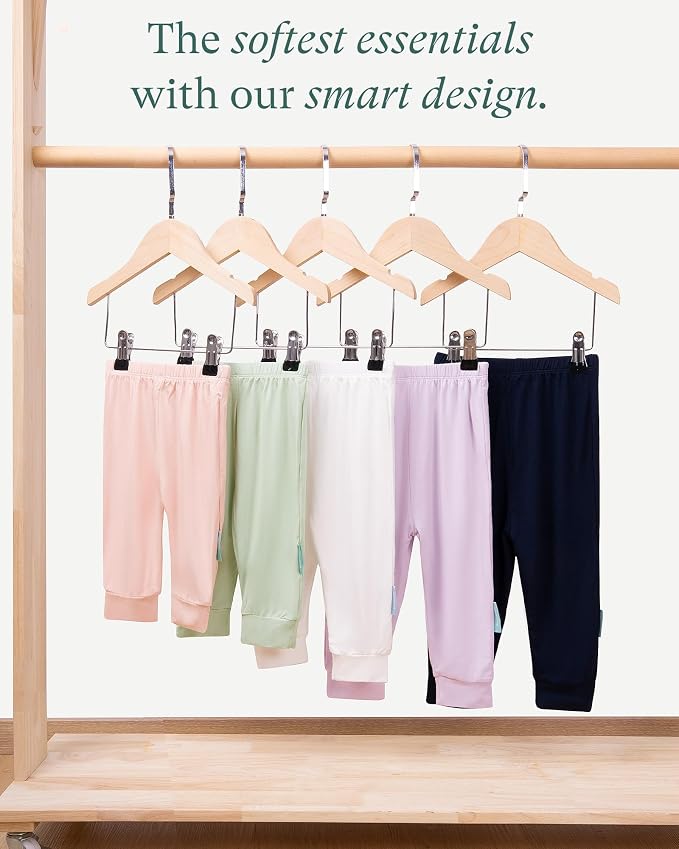 PurComfy Supersoft Baby Pants, Elastic Waist, Unisex 0-24 Months - Image 6