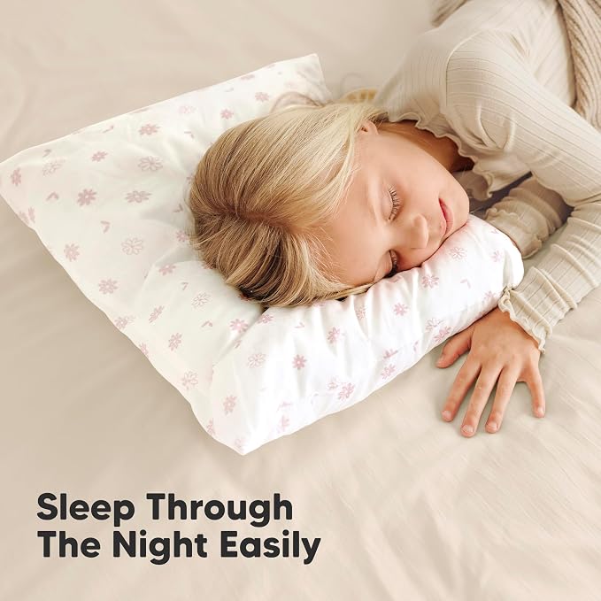 KeaBabies 2-Pack Toddler Pillow 13x18 - Image 7