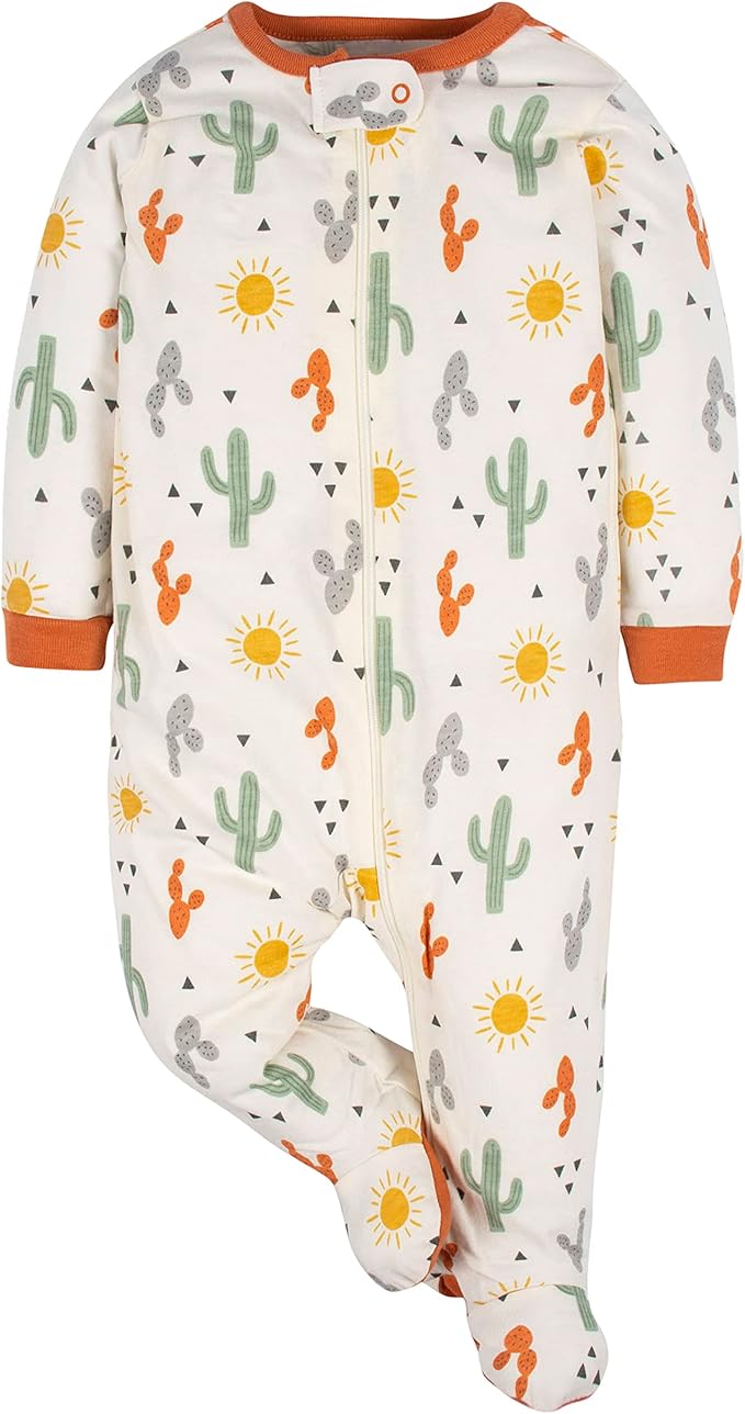 Gerber Baby Boys 4 Pack Sleep 'N Play Footie - Image 3