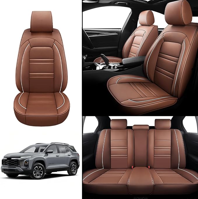 Seat Covers for Chevy Equinox 2005-2025 | 5-Seats Leather Seat Covers - Image 2