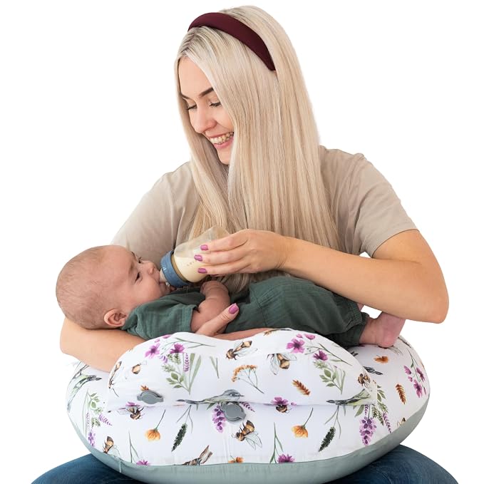 New Inflatable Breastfeeding Pillow & Travel Nursing Pillow - Image 9