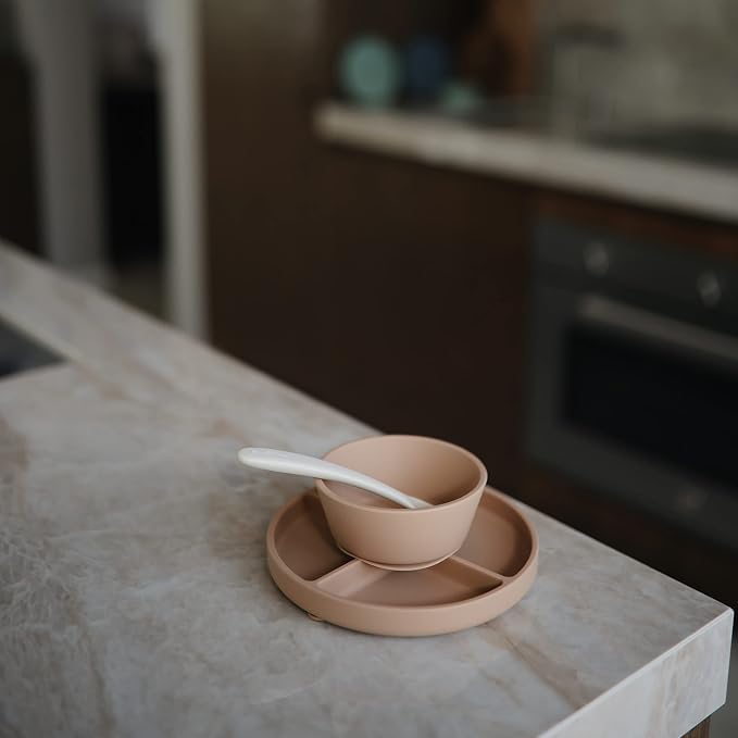 mushie Silicone Suction Bowl | BPA-Free Non-Slip Design - Image 6