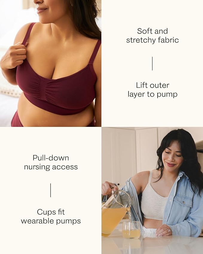 Kindred Bravely Sublime Sleep Pumping Bra Hands Free, Adjustable Pumping & - Image 5