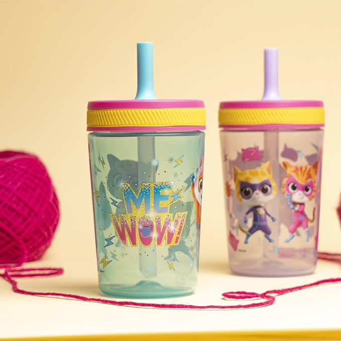 Zak Designs Disney SuperKitties Kelso Toddler Tumblers - Image 9