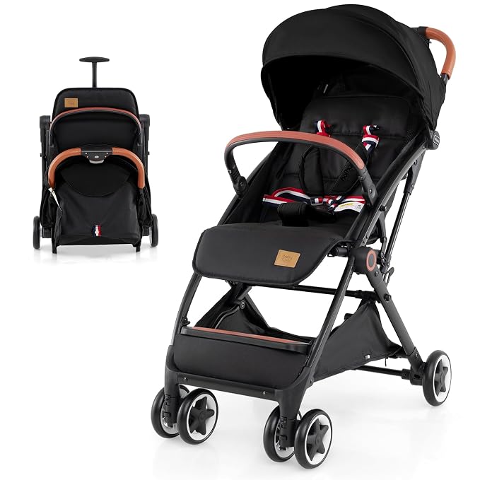BABY JOY Lightweight Baby Stroller, Compact Toddler Travel Stroller by BABYJOY