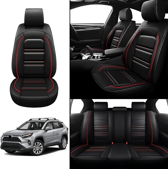 Seat Covers for Toyota Tacoma 2007-2025 | 5-Seats Leather Seat Covers - Image 2
