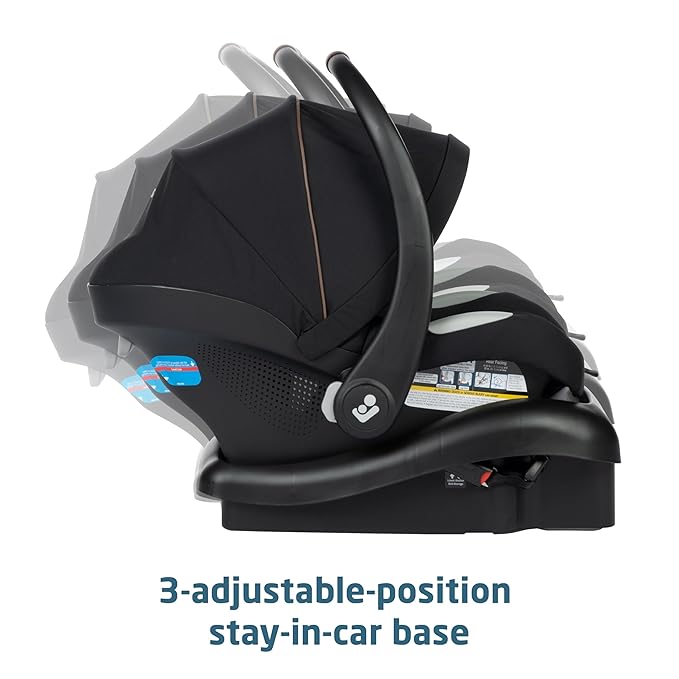 Maxi-Cosi Zelia™ Luxe 5-in-1 Modular Travel System in New Hope Black - Image 4