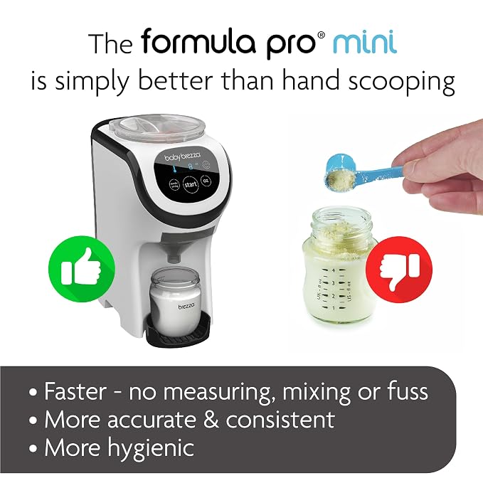 Baby Brezza Formula Pro Mini Baby Formula Mixer Machine Fits Small Spaces and - Image 5