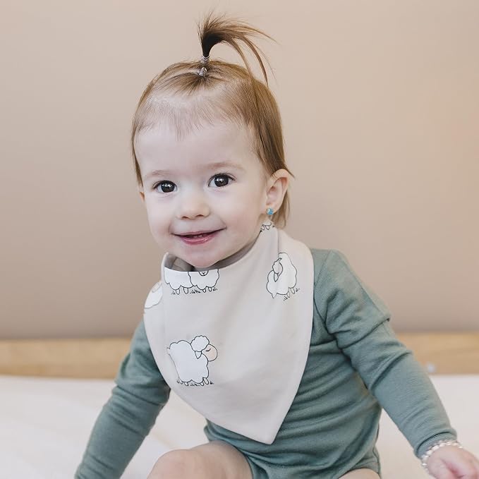 Woolino Merino Wool Baby Bibs - Image 2