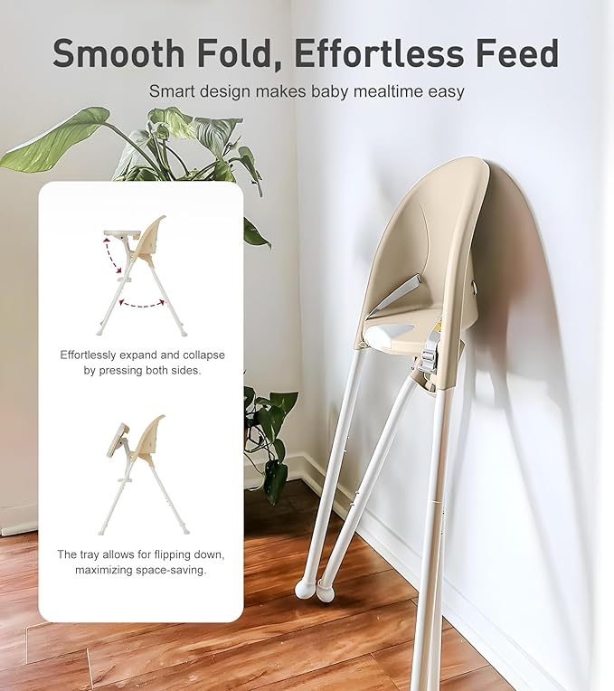 Funny Supply 3-in-1 Cute Folding High Chair, High Chairs - Image 3