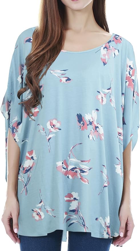Smallshow Women's Nursing Top Maternity Poncho by Smallshow