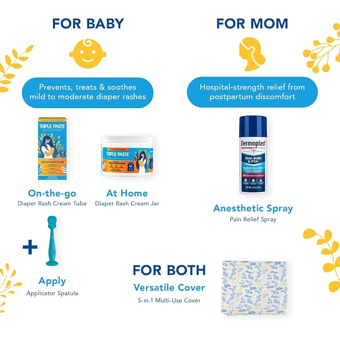 Triple Paste Mom & Baby Early Essentials Gift Set - Image 3