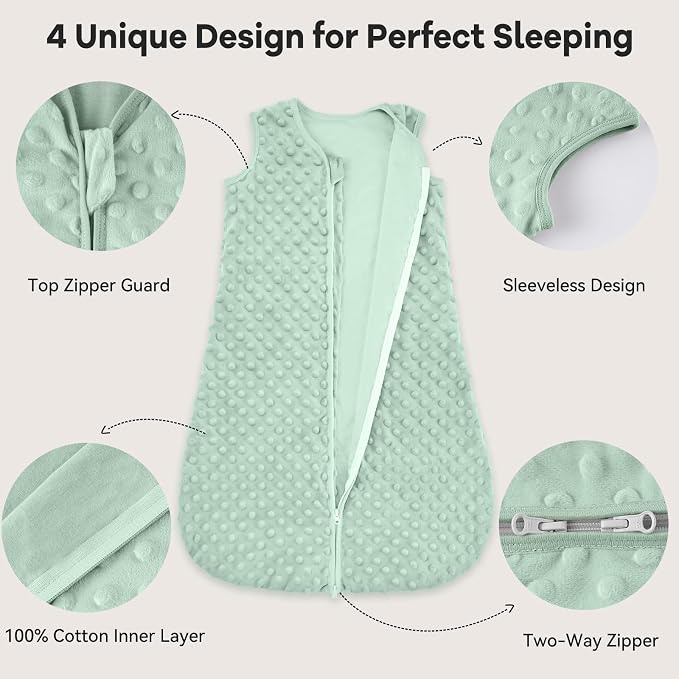 Fleece Baby Sleep Sack 12-18 Months - Image 3